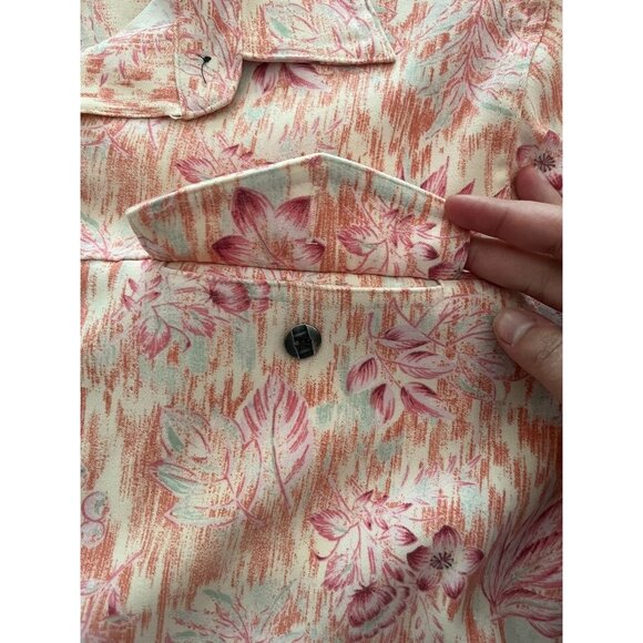 Vintage EUC Christopher & Banks Floral Print Button-Up Jacket - Picture 4 of 6